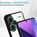 Redmi Note 13 Pro 5G Back Cover Case Camera Guard Hard Acrylic Clear Back