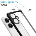 Redmi Note 13 Pro 5G Back Cover Case Camera Guard Hard Acrylic Clear Back