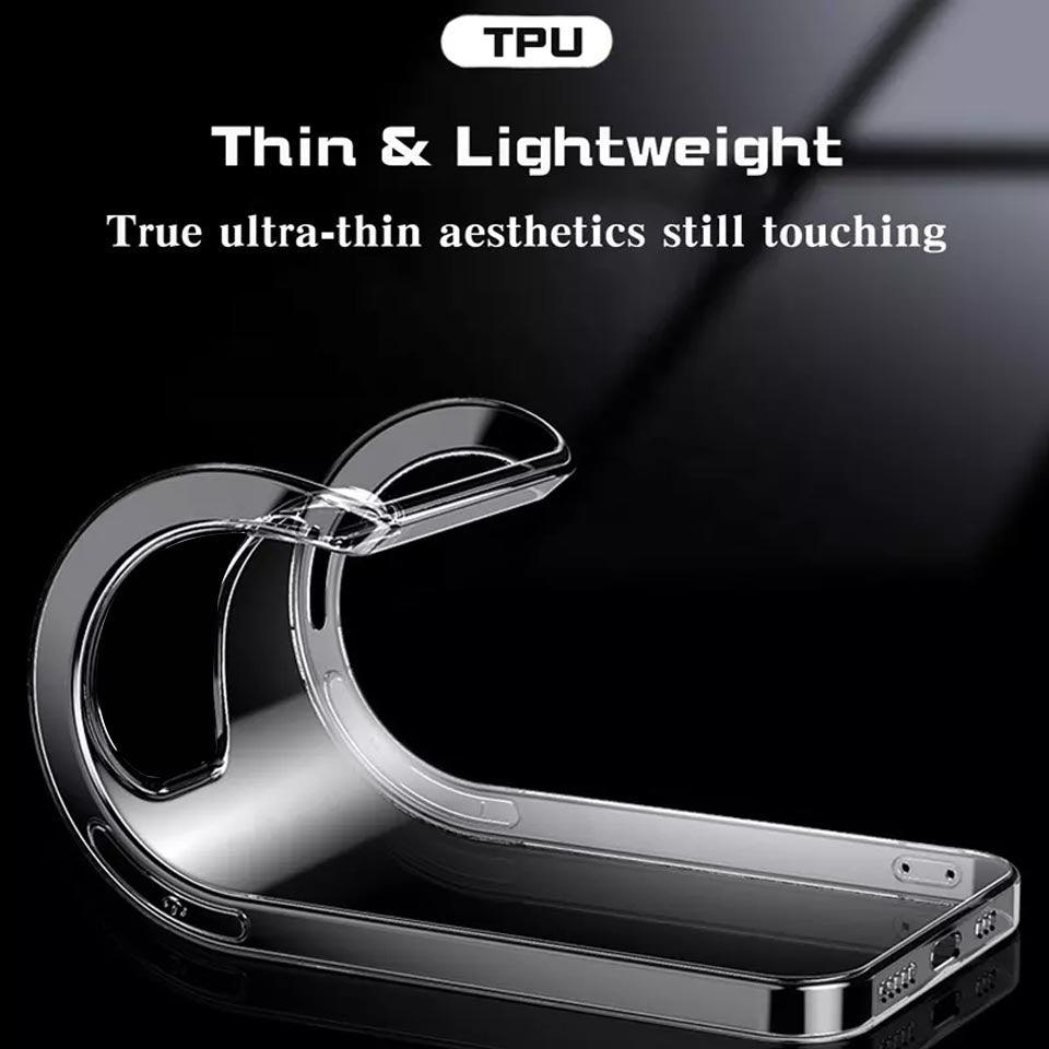 Iphone 14 Back Cover Case Soft Transparent Stylish