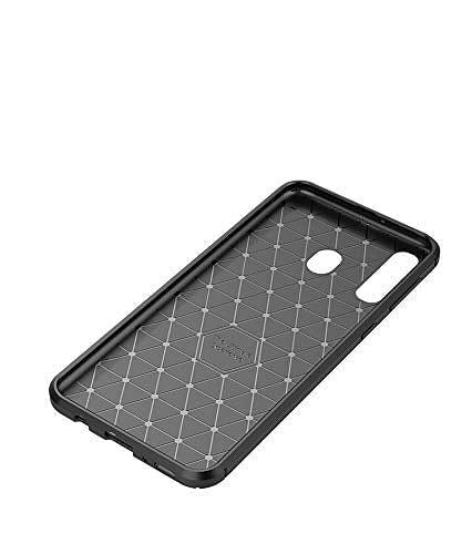 Samsung Galaxy M30 Back Cover Case Carbon Fiber
