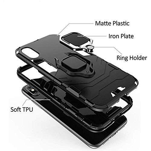 Samsung Galaxy A51 Back Cover Armor With Ring Holder