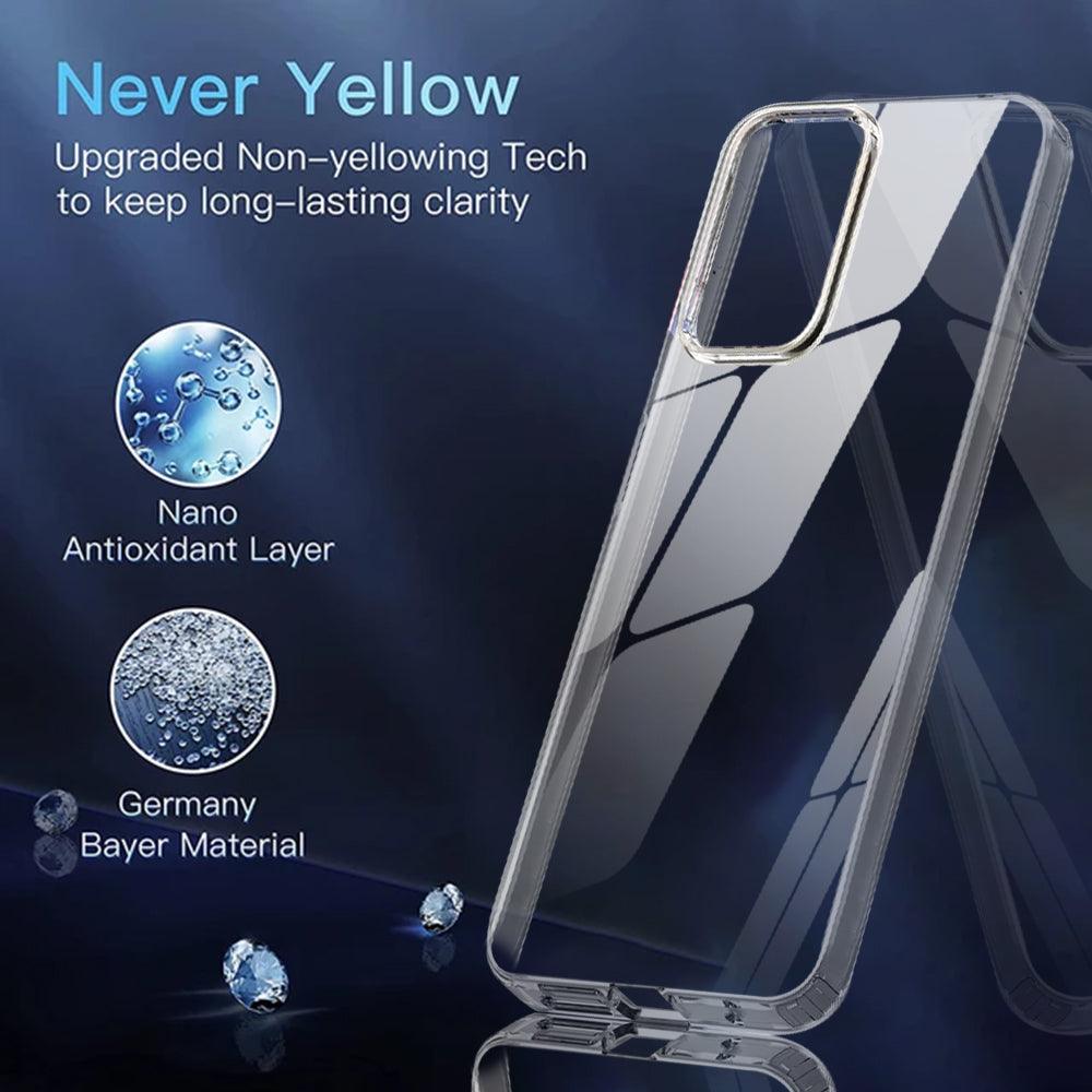 Redmi Note 12 Pro Plus 5G Back Cover Crystal Clear Hard Tpu