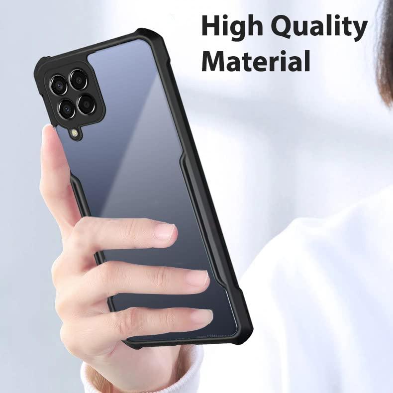 Samsung Galaxy M53 5G Back Cover Case Crystal Clear