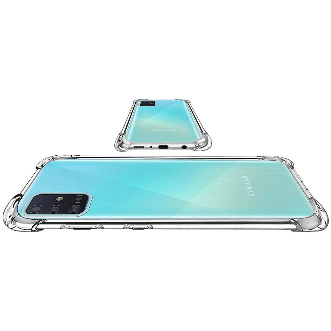 Samsung Galaxy A51 Back Cover Case Soft Transparent Stylish