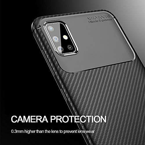 Samsung Galaxy A51 Back Cover Case Carbon Fiber