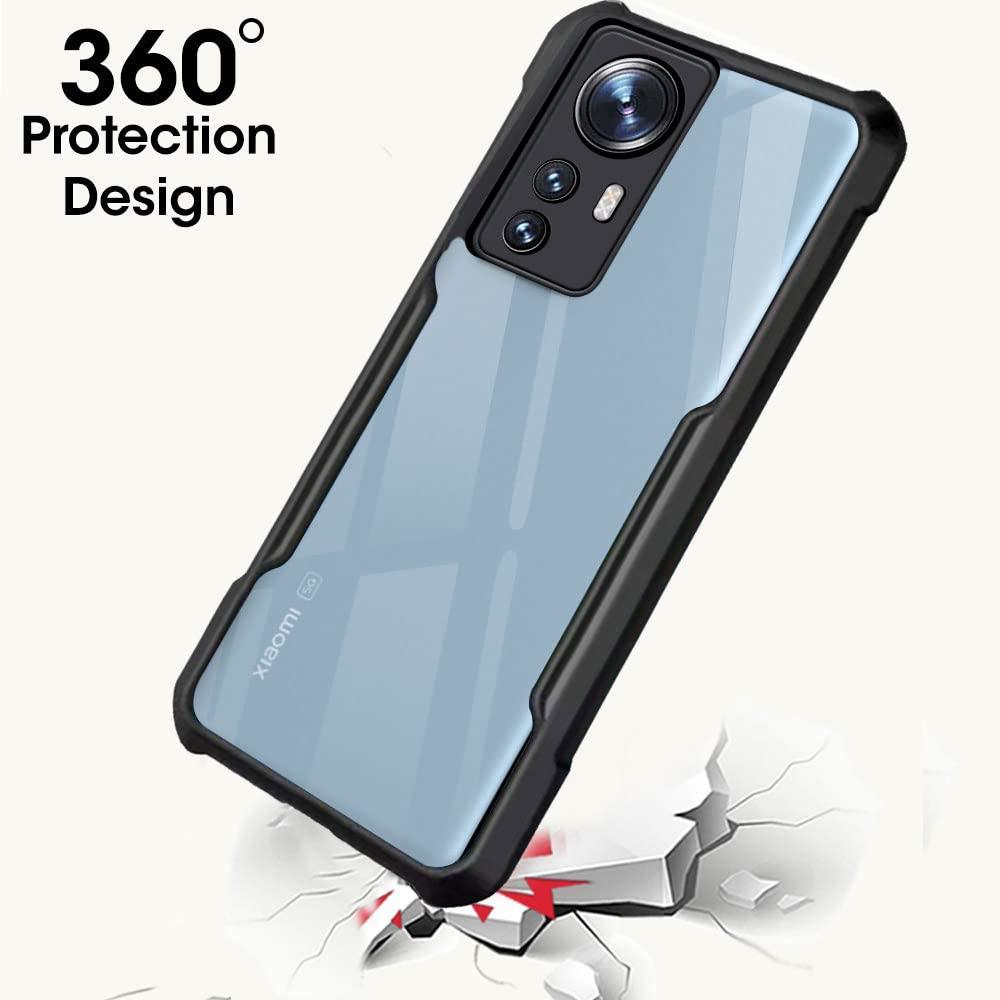 Redmi 12 Pro 5G Back Cover Case Crystal Clear