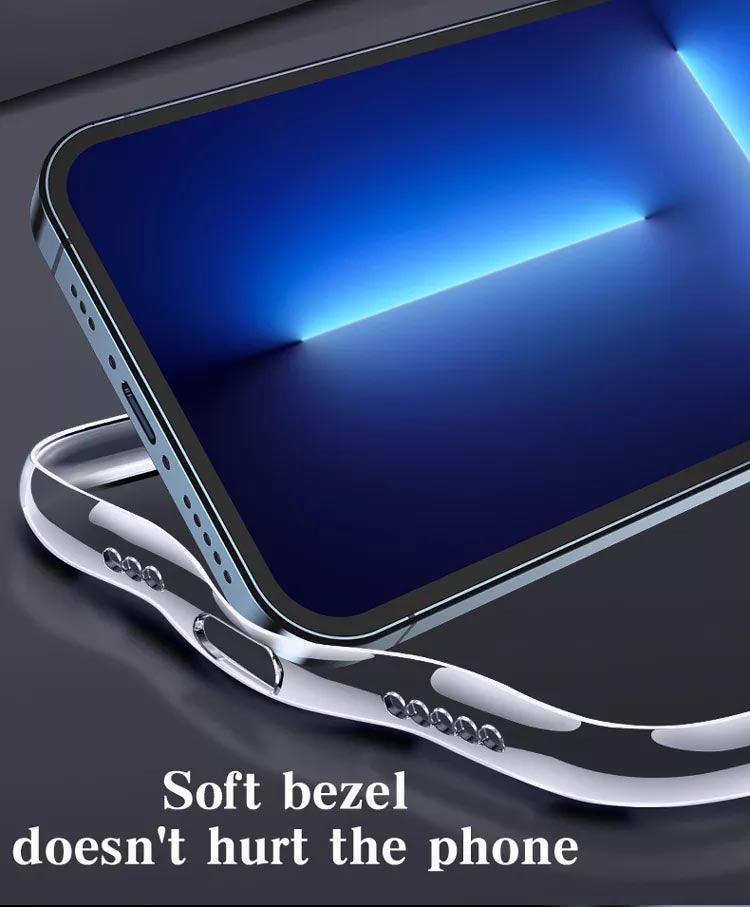 Iphone 14 Back Cover Case Soft Transparent Stylish