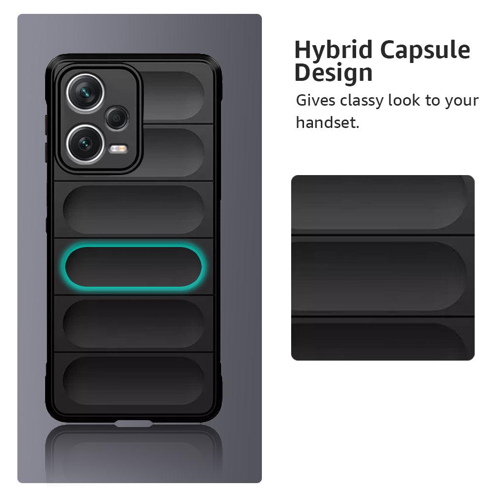 Redmi Note 12 Pro Plus 5G Back Cover Case Jacket Liquid Silicone