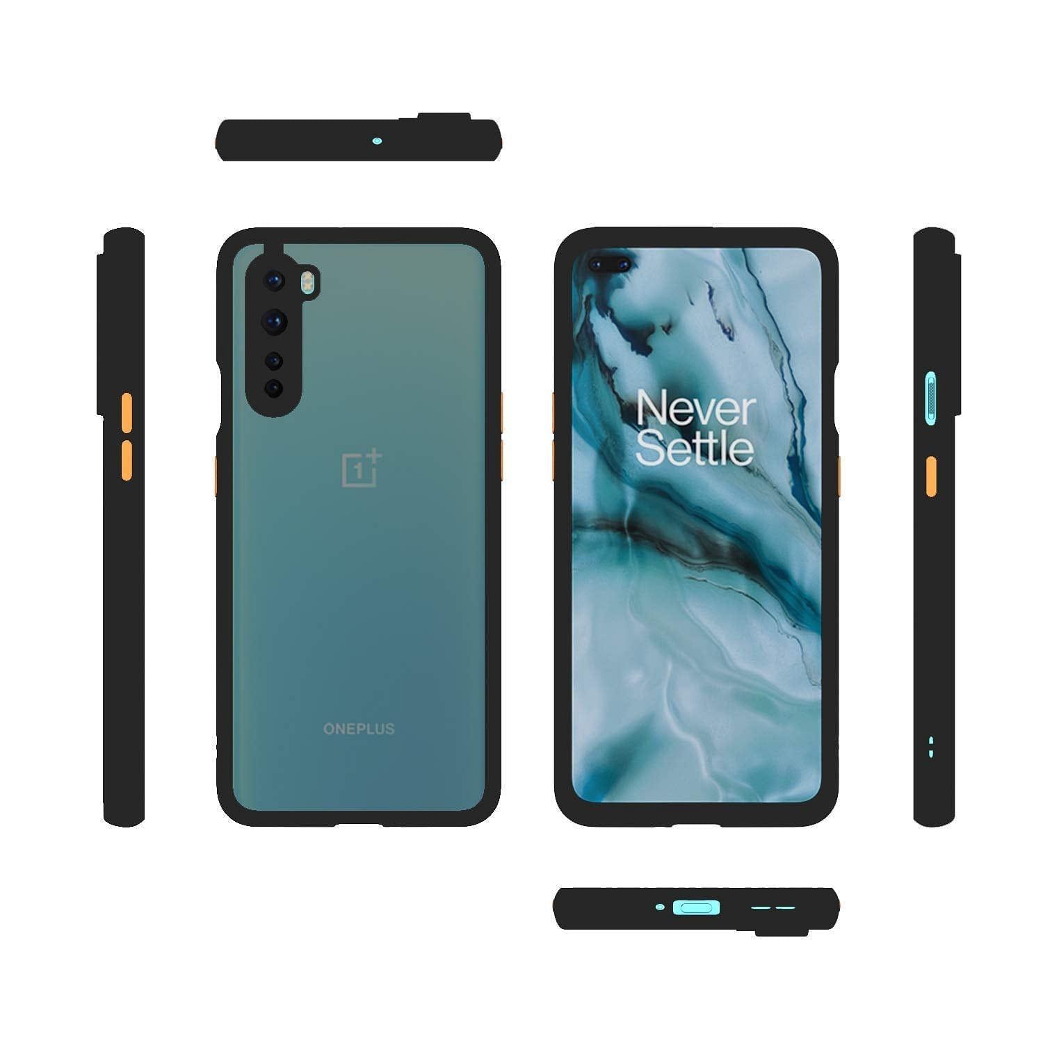 Oneplus Nord Back Cover Case Smoke