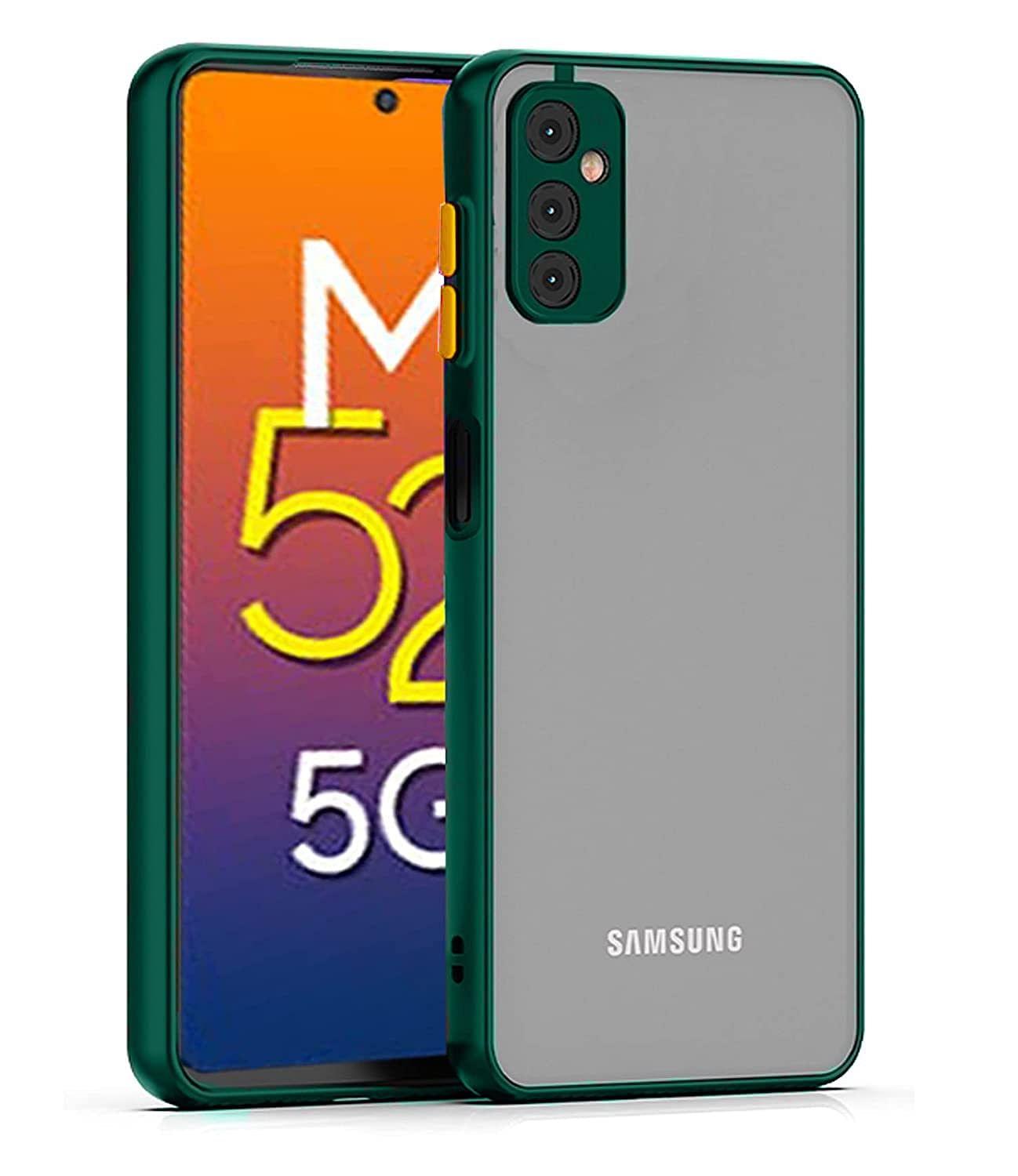 Samsung Galaxy M52 5G Back Cover Case Smoke