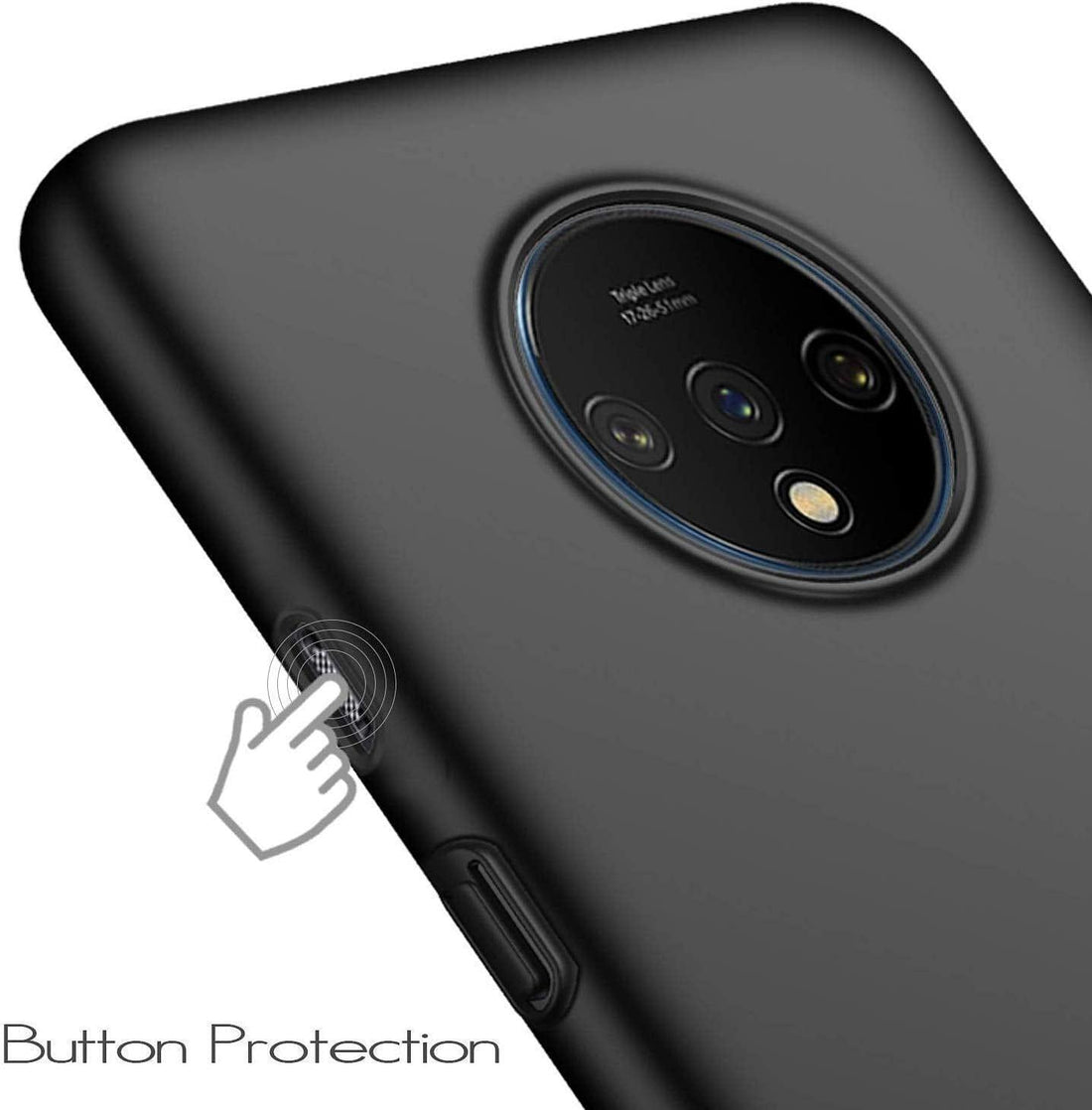 Oneplus 7T Back Cover Case Soft Flexible