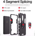 Oneplus 7 Pro Back Cover Armor With Ring Holder
