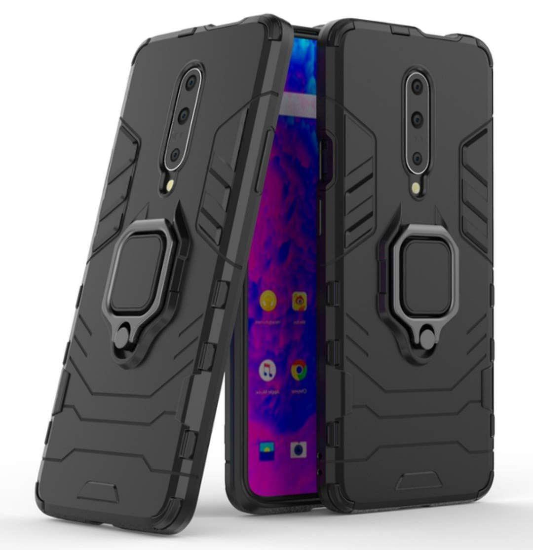 Oneplus 7 Pro Back Cover Armor With Ring Holder