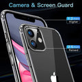 Apple Iphone 11 Back Cover Crystal Clear Hard Tpu