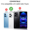 Redmi Note 12 Pro 5G Back Cover Case Crystal Clear