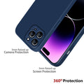Iphone 14 Pro Back Cover Case Liquid Silicone
