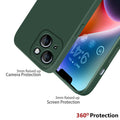 Iphone 14 Plus Back Cover Case Liquid Silicone