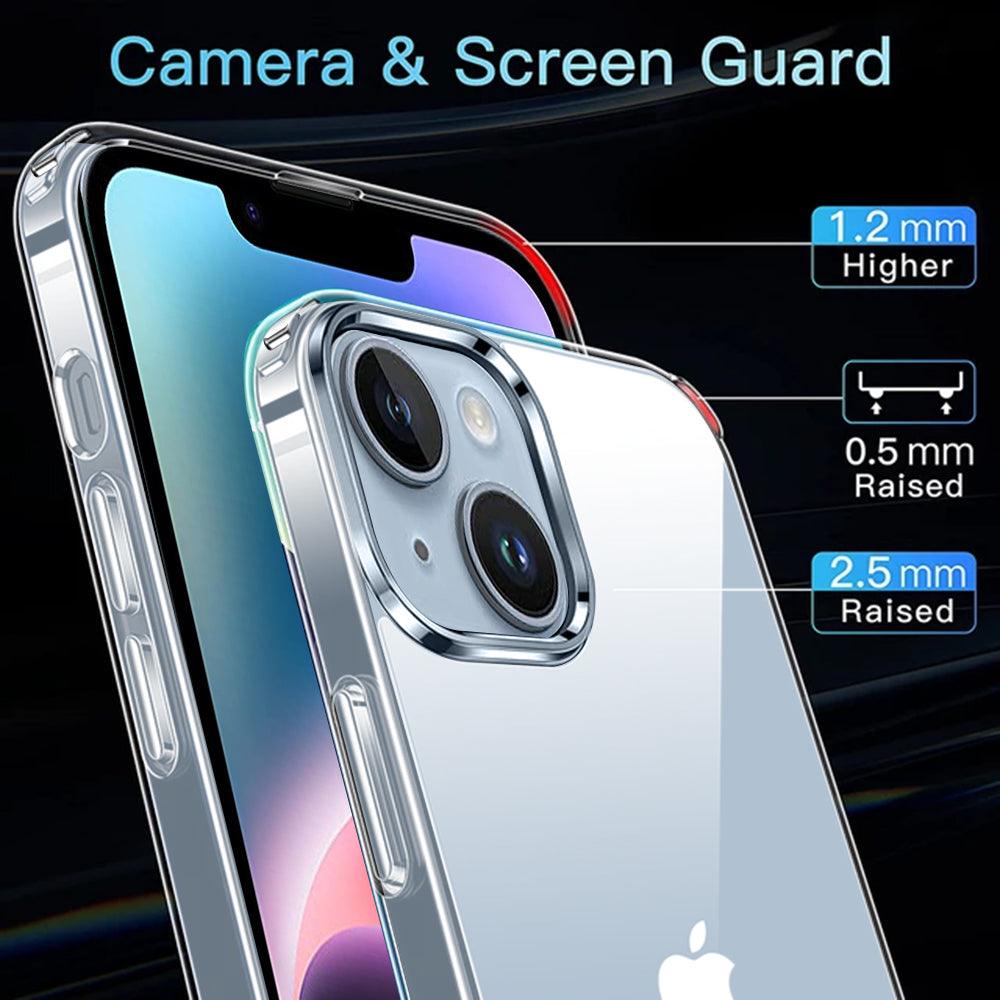Apple Iphone 14 Back Cover Crystal Clear Hard Tpu