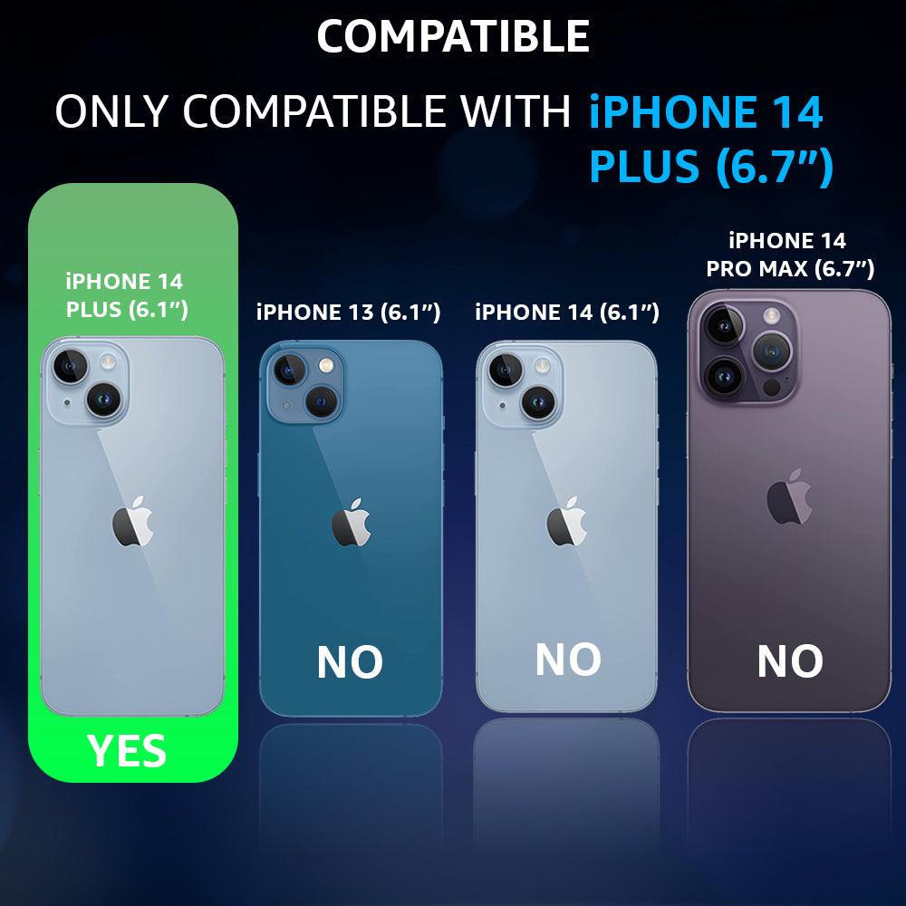 Apple Iphone 14 Plus Back Cover Crystal Clear Hard Tpu