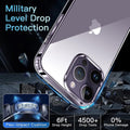 Apple Iphone 14 Pro Back Cover Crystal Clear Hard Tpu