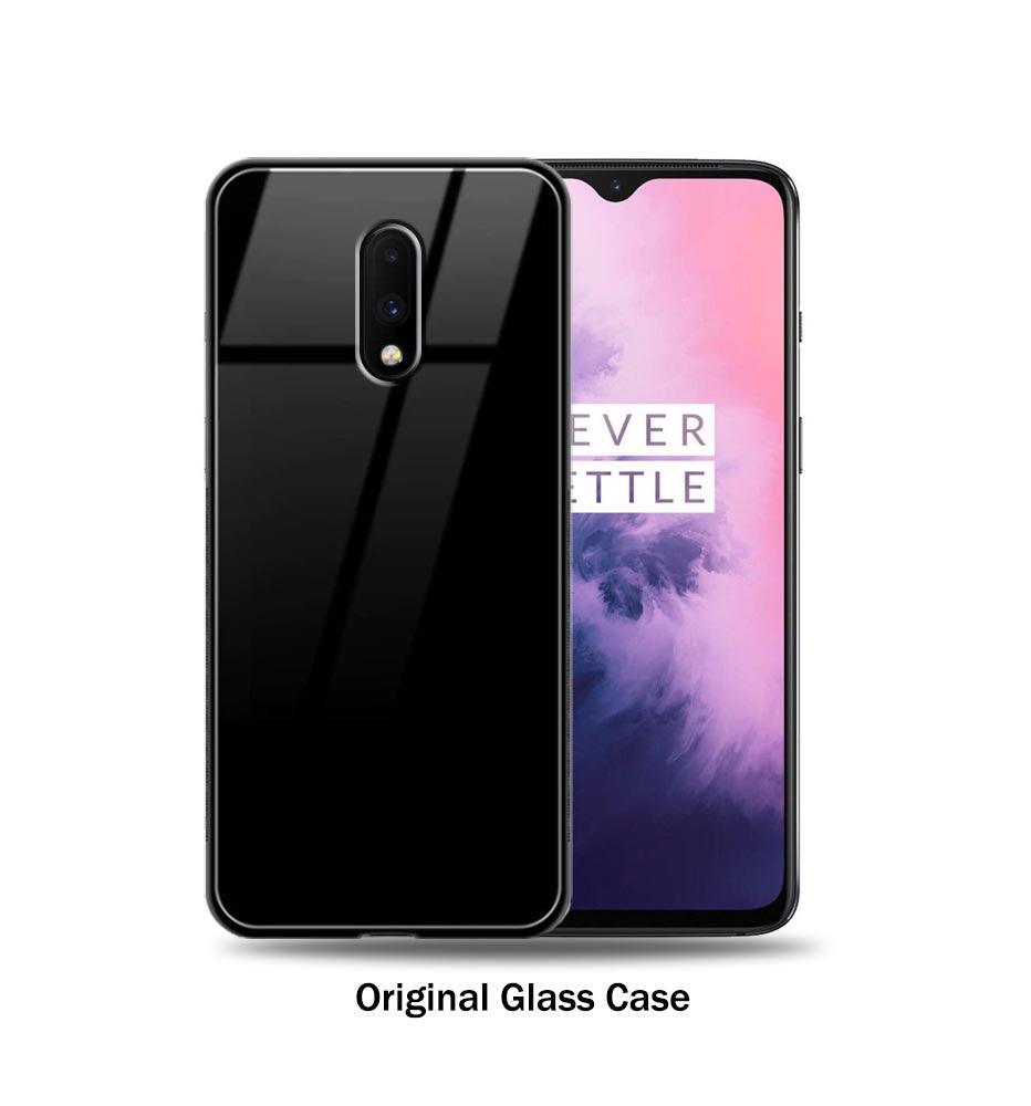 Valueactive Glass Back Case Cover For Oneplus 7