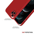 Iphone 12 Pro Max Back Cover Case Liquid Silicone