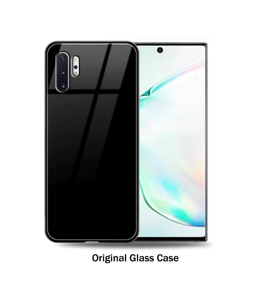 Valueactive Glass Back Case Cover For Samsung Note 10 Plus