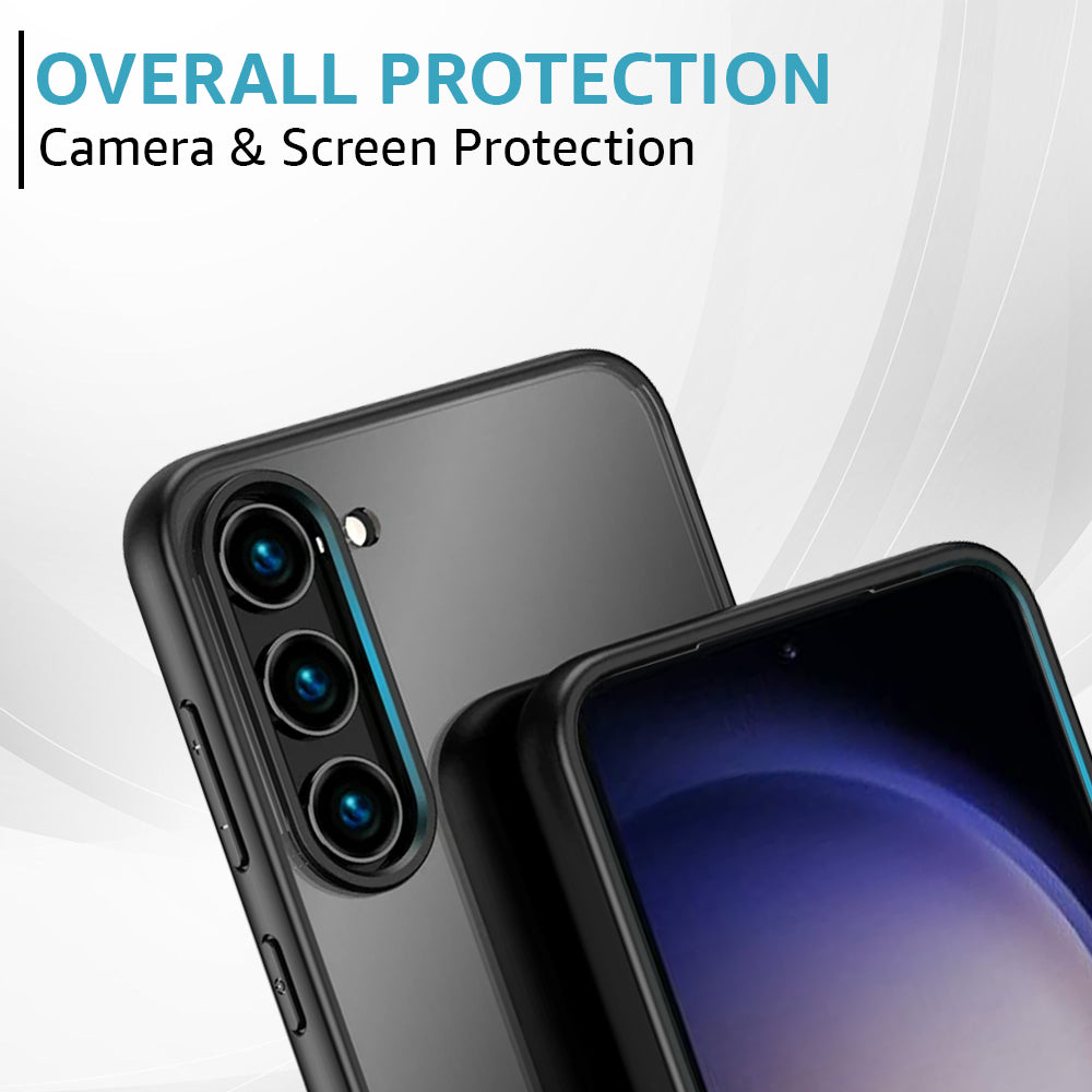 Samsung Galaxy S23 5G Back Cover Case Camera Guard Hard Acrylic Clear Back