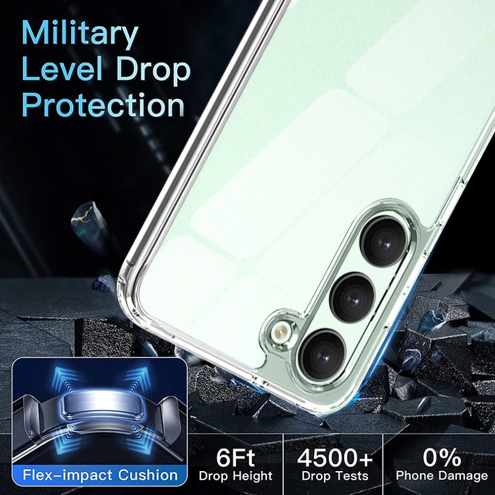 Samsung Galaxy S23 FE 5G Back Cover Crystal Clear Hard TPU