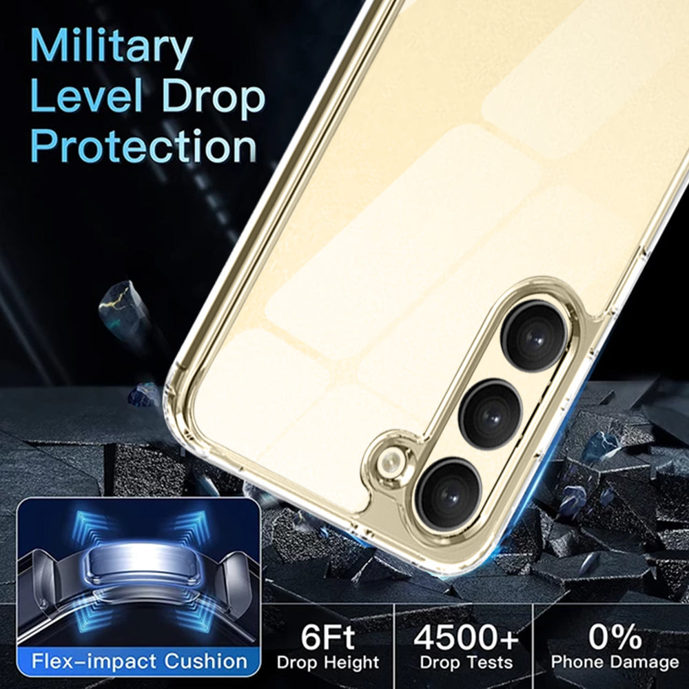 Samsung Galaxy S24 5G Back Cover Crystal Clear Hard TPU