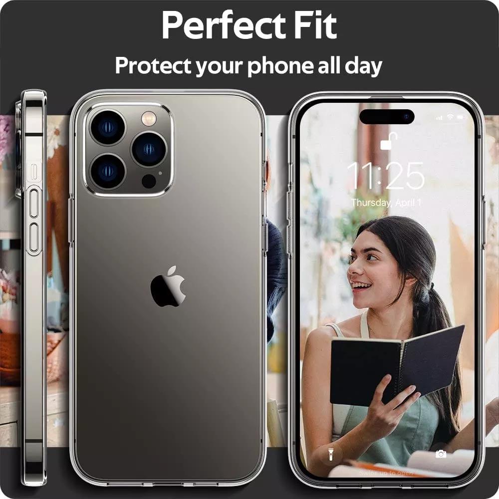 Apple iPhone 14 Pro Max Soft Transparent Stylish Case - ValueActive