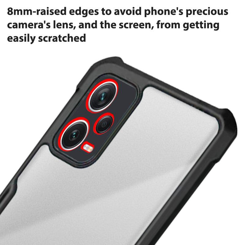 ValueActive Crystal Clear Camera Protection Back Cover Case For Redmi Note 12 Pro 5G - ValueActive