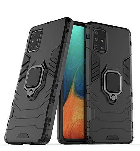 ValueActive Bumper Protection Armor with Ring Holder Back Cover for Samsung Galaxy A51 - ValueActive