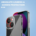 ValueActive Slim Crystal Clear Camera Protection Anti-Slip Grip Back Cover for iphone 13 Mini - ValueActive