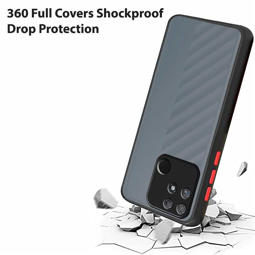 Valueactive Slim Camera Protection Smock Back Cover For Realme Narzo 50A - ValueActive
