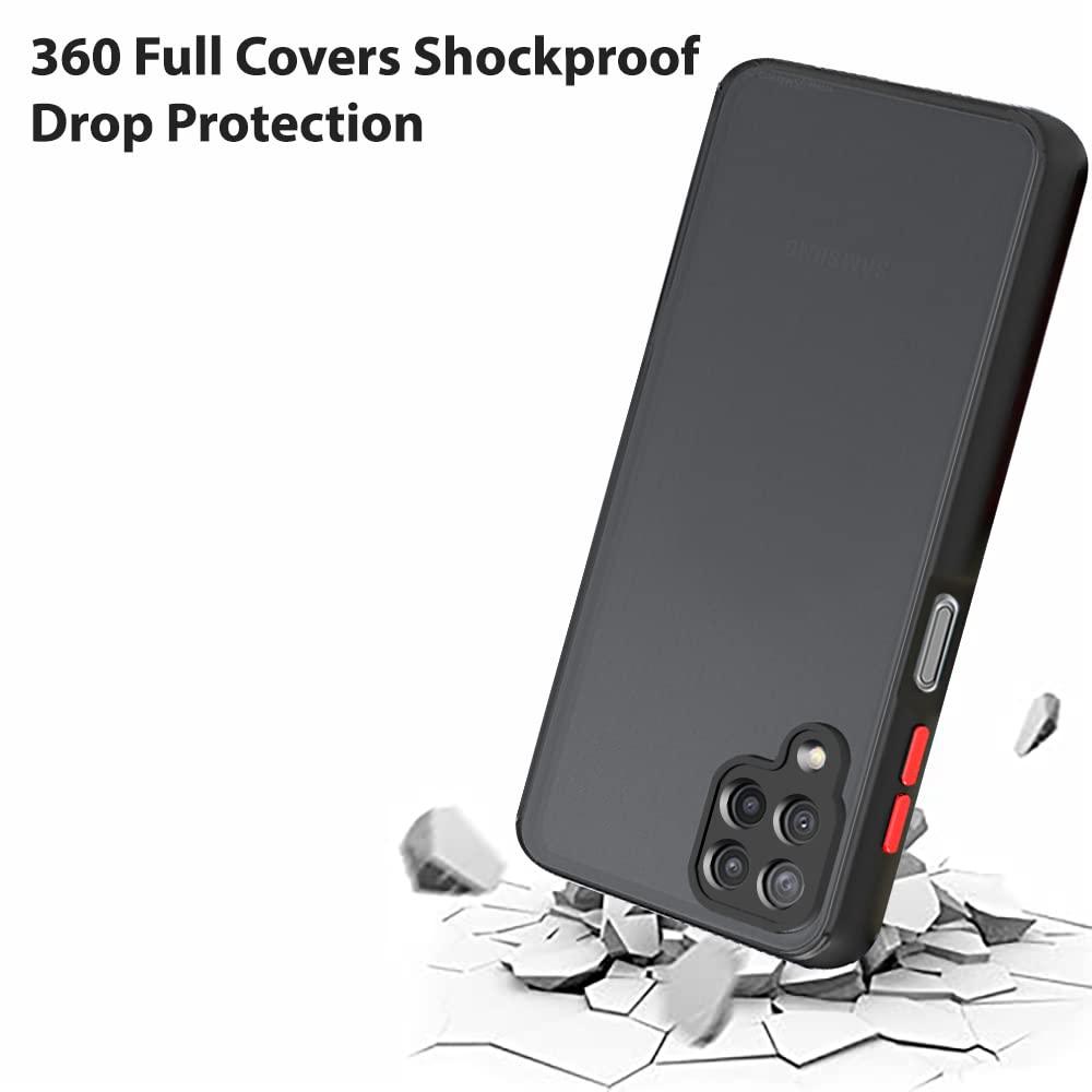 Valueactive Camera Protection Back Cover for Samsung Galaxy M53 5G ( Smoke ) - ValueActive