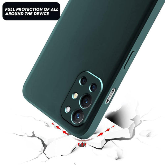 ValueActive Camera Protection Soft liquid Silicone Back Case Cover for OnePlus 9R - ValueActive