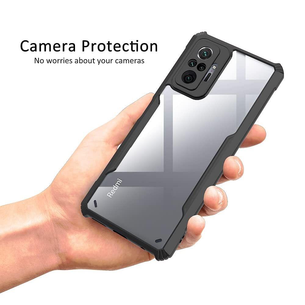 Valueactive Camera Protection Bumper Back Cover for Redmi Note 10 Pro/Note 10 Pro Max - ValueActive