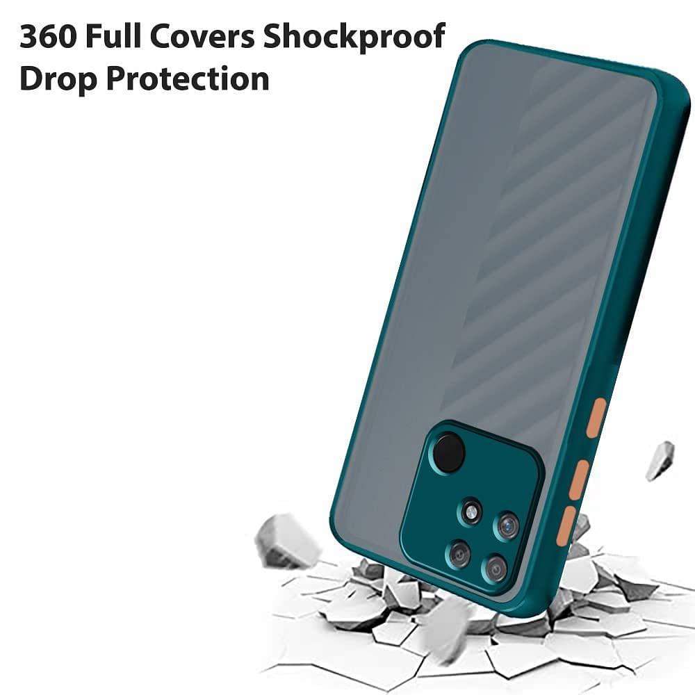 Valueactive Slim Camera Protection Smock Back Cover For Realme Narzo 50A - ValueActive