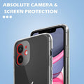 Iphone 11 Back Cover Case Camera Protection Transparent