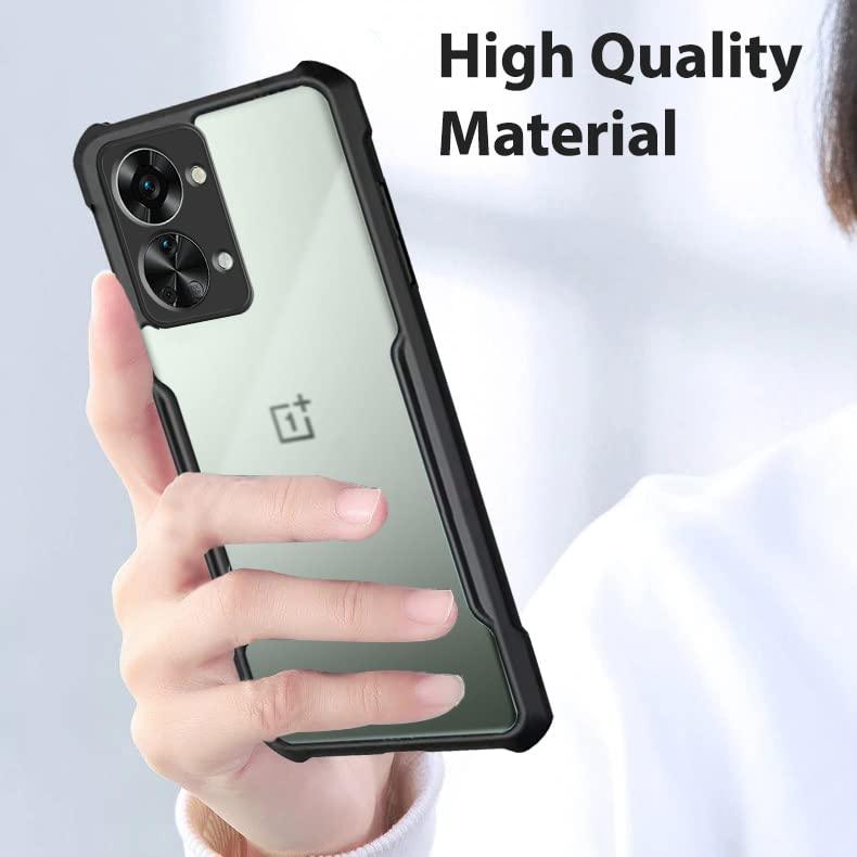 Oneplus Nord 2T 5G Back Cover Case Crystal Clear