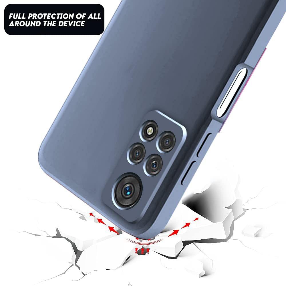 ValueActive Camera Protection Soft liquid Silicone Back Case Cover for Redmi Note 11 / Redmi Note 11S - ValueActive