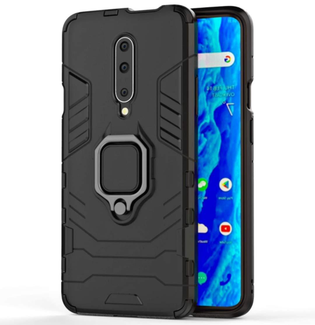 ValueActive Bumper Protection Armor with Ring Holder Back Cover for OnePlus 7 Pro - ValueActive