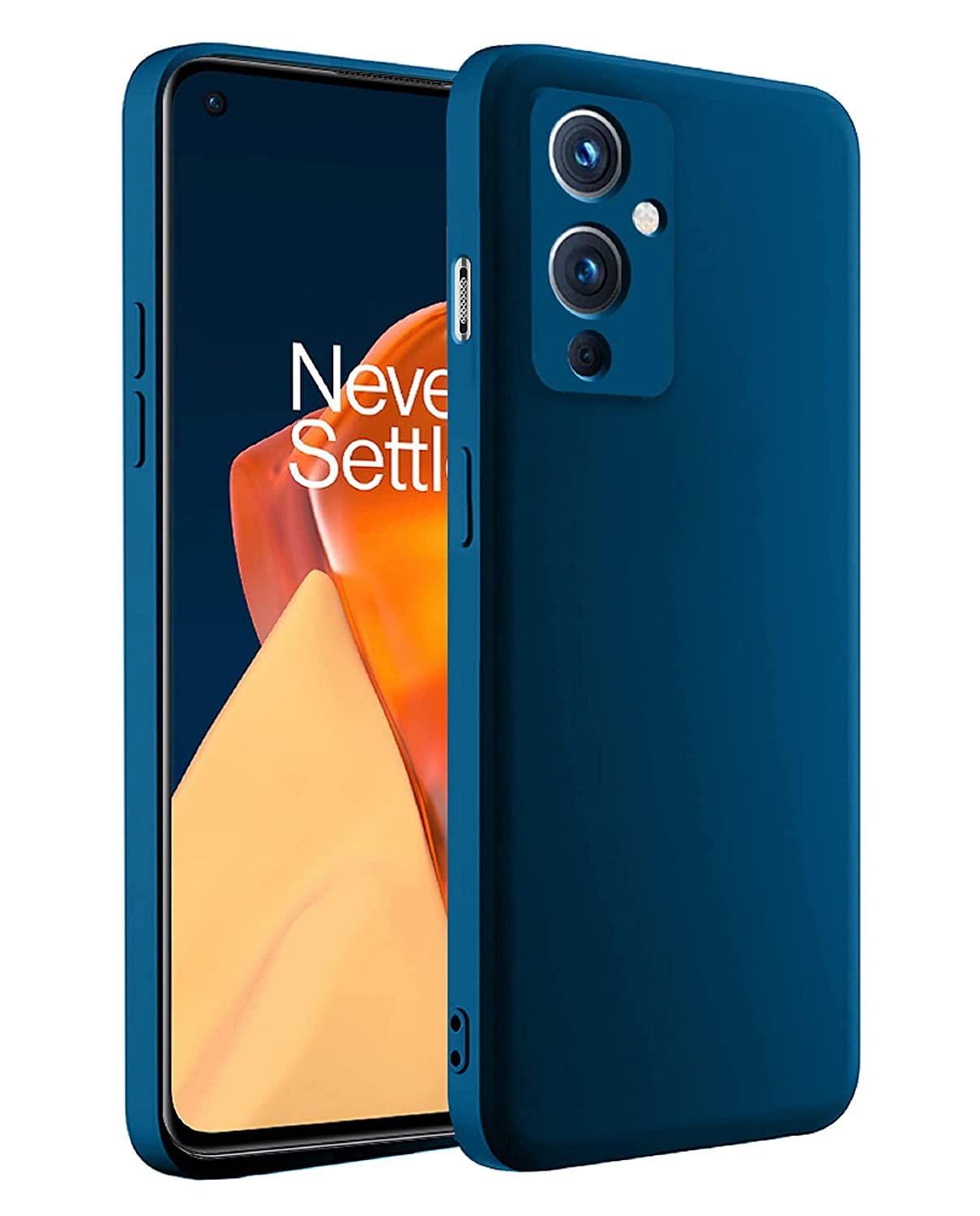 ValueActive Camera Protection Soft liquid Silicone Back Case Cover for OnePlus 9 - ValueActive