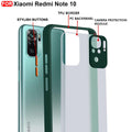 Redmi Note 10 Back Cover Case Smoke Note 10S Back Cover Case Smoke