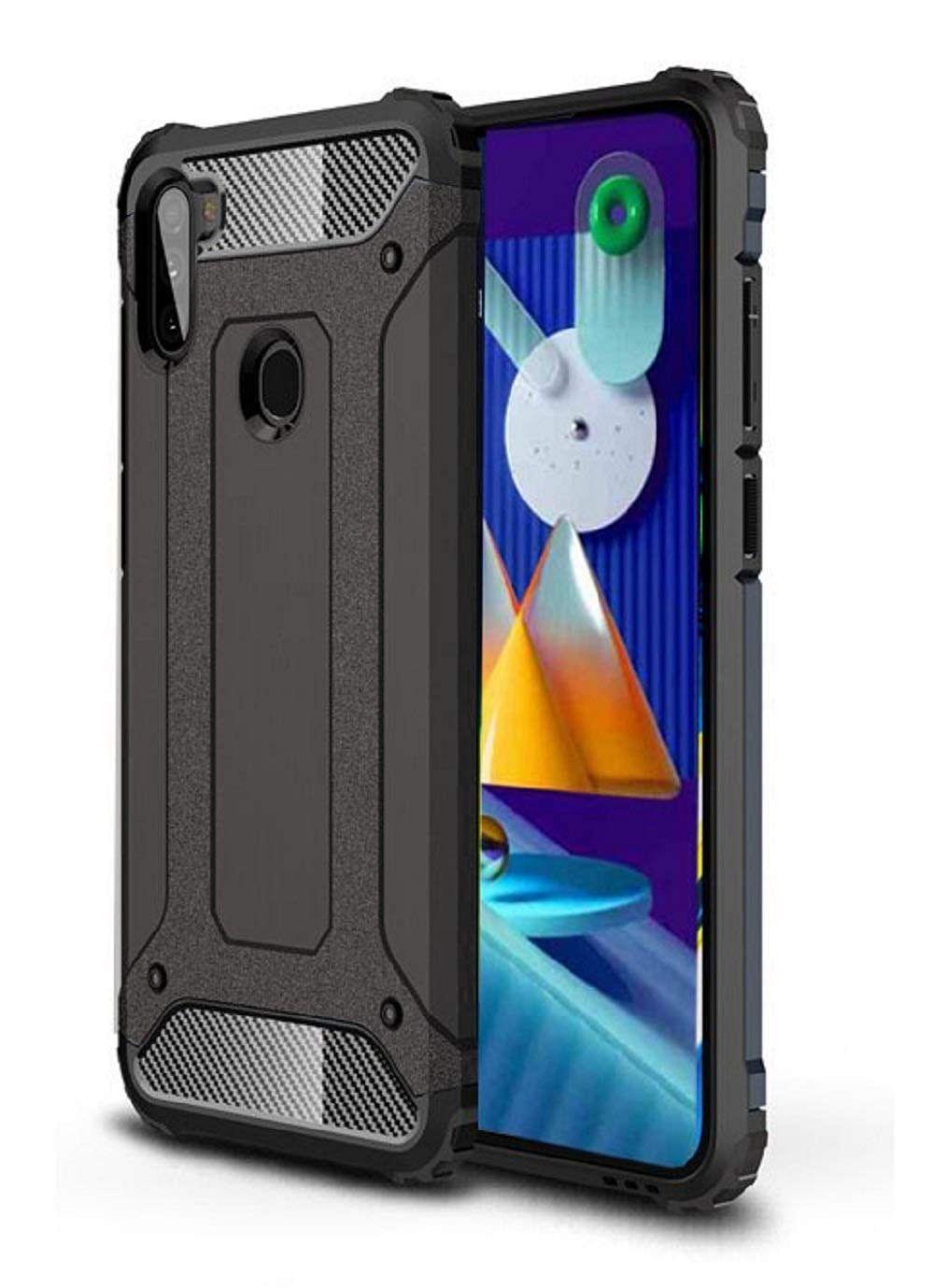 ValueActive Shock Proof 360 Protection Bumper Back Cover Case for Samsung Galaxy M11 - ValueActive