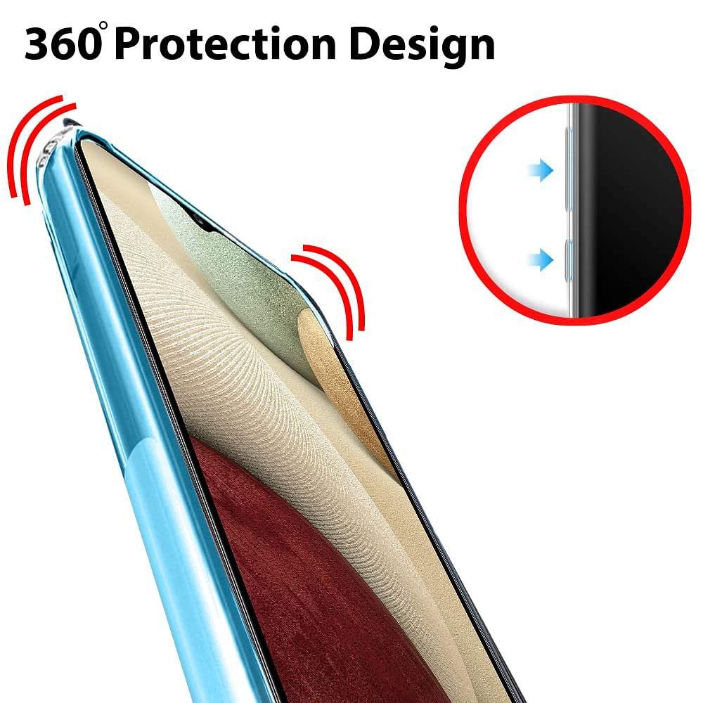 ValueActive Camera Protection Back Cover for Samsung Galaxy A12 / M12 / F12 - ValueActive