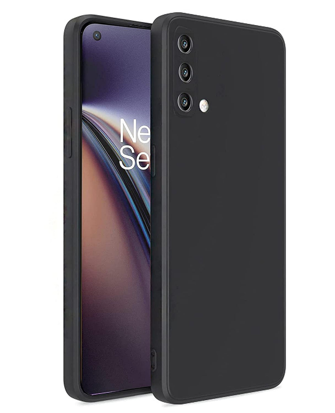 ValueActive Camera Protection Soft liquid Silicone Back Case Cover for OnePlus Nord CE 5G - ValueActive