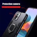 ValueActive Bumper Protection Armor with Ring Holder Back Cover for Redmi Note 10 Pro / Redmi Note 10 Pro Max - ValueActive
