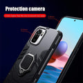ValueActive Bumper Protection Armor with Ring Holder Back Cover for Redmi Note 10 / Redmi Note 10s - ValueActive